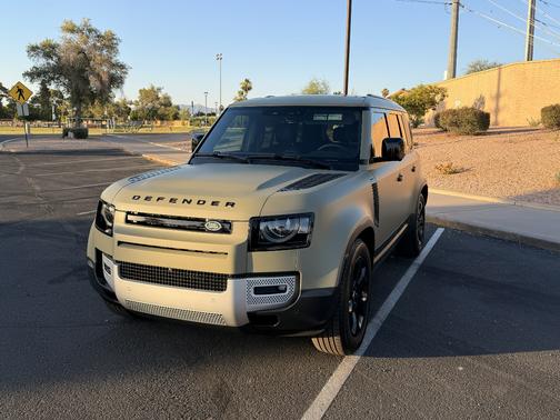 Green 2025 Land Rover Defender 110 P300 S