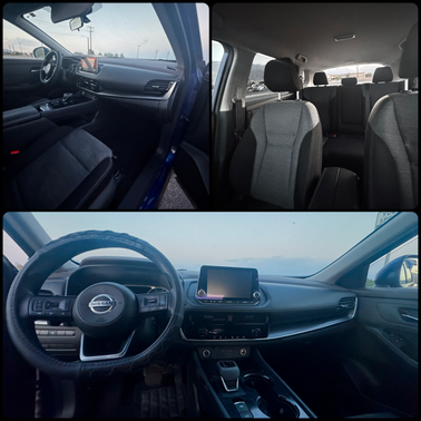 Blue 2021 Nissan Rogue SV