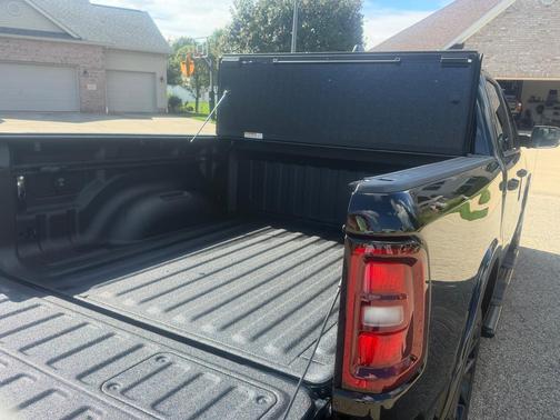 Black 2025 RAM 1500 Laramie