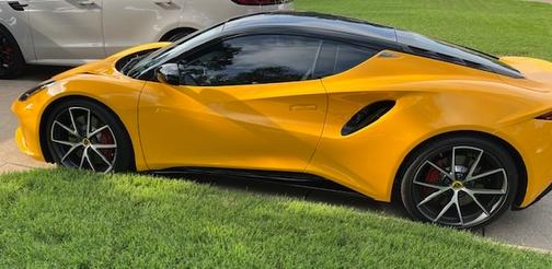 Yellow 2024 Lotus Emira First Edition