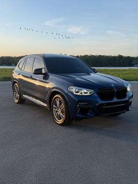 Blue 2020 BMW X3 M40i
