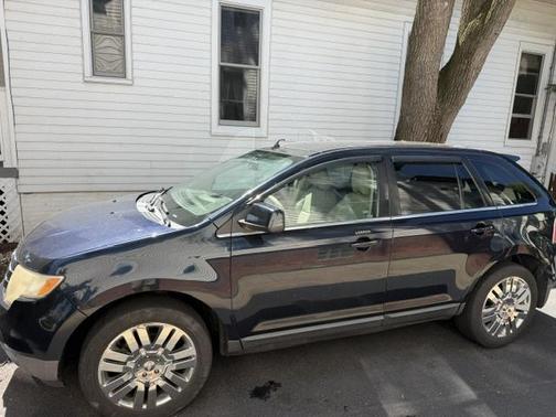 Blue 2008 Ford Edge Limited