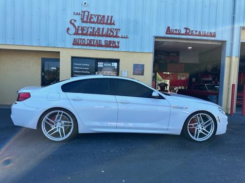White 2017 BMW 650 Gran Coupe i
