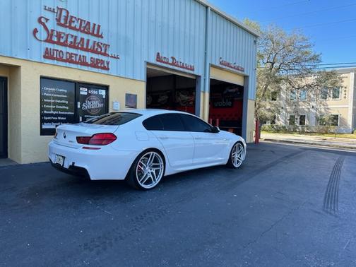 White 2017 BMW 650 Gran Coupe i