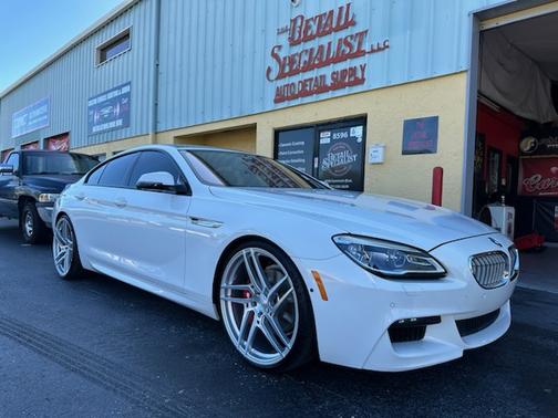 White 2017 BMW 650 Gran Coupe i