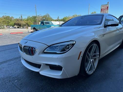 White 2017 BMW 650 Gran Coupe i