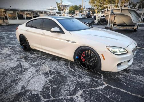 White 2017 BMW 650 Gran Coupe i