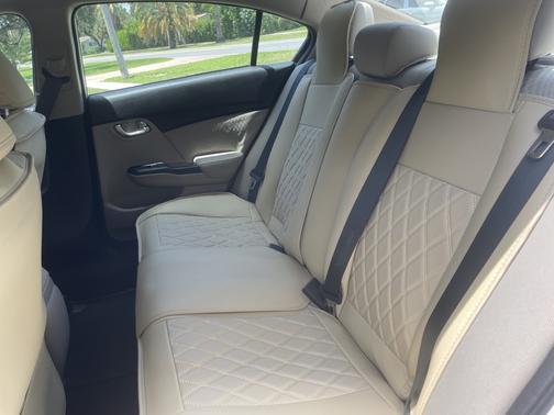 White 2014 Honda Civic EX