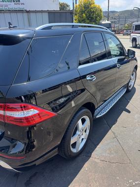 Black 2013 Mercedes-Benz M-Class ML 550 4MATIC