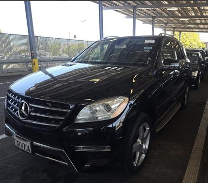Black 2013 Mercedes-Benz M-Class ML 550 4MATIC