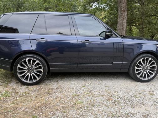 Blue 2019 Land Rover Range Rover 5.0L V8 Supercharged Autobiography