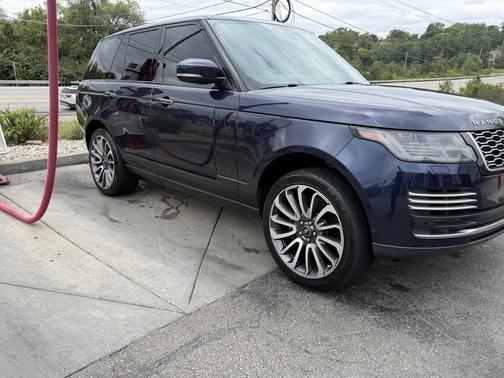 Blue 2019 Land Rover Range Rover 5.0L V8 Supercharged Autobiography