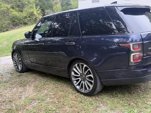 Blue 2019 Land Rover Range Rover 5.0L V8 Supercharged Autobiography