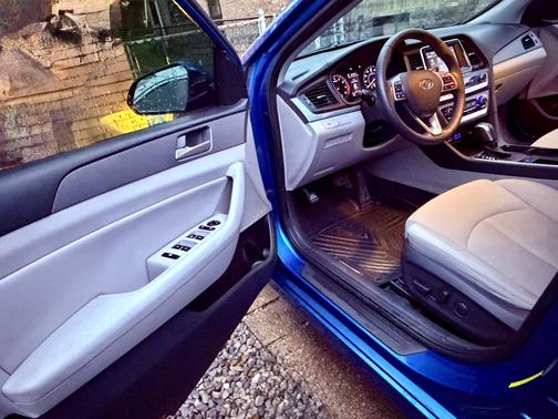 Blue 2018 Hyundai SONATA SEL