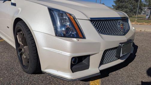 White 2011 Cadillac CTS-V Base
