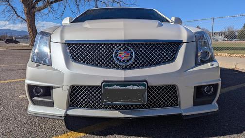White 2011 Cadillac CTS-V Base