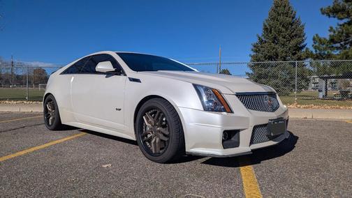 White 2011 Cadillac CTS-V Base