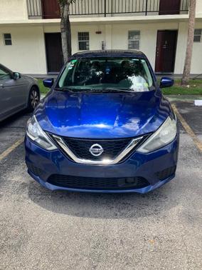 Blue 2018 Nissan Sentra SV
