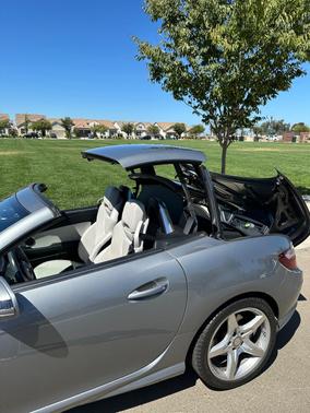 Silver 2013 Mercedes-Benz SLK-Class SLK 250