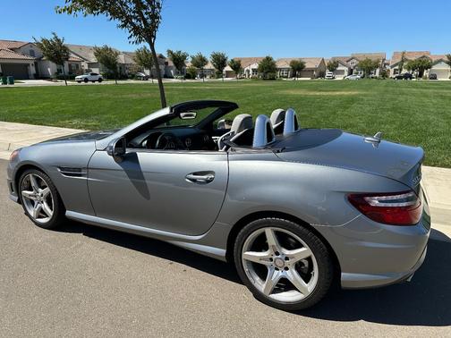 Silver 2013 Mercedes-Benz SLK-Class SLK 250