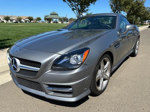 Silver 2013 Mercedes-Benz SLK-Class SLK 250