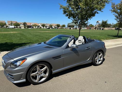 Silver 2013 Mercedes-Benz SLK-Class SLK 250