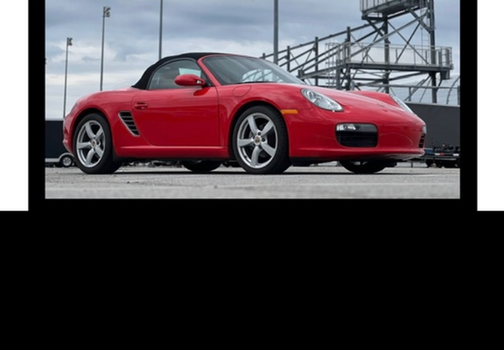 Red 2008 Porsche Boxster Boxster