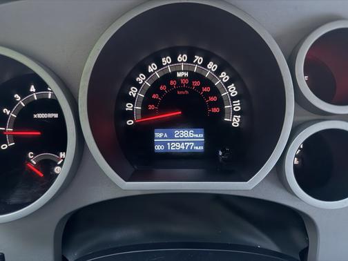 Red 2008 Toyota Tundra Limited Double Cab