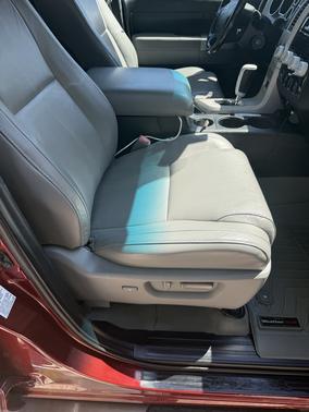 Red 2008 Toyota Tundra Limited Double Cab