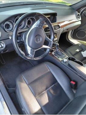 White 2014 Mercedes-Benz C-Class C 250 Sport