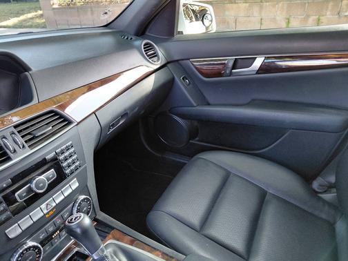 White 2014 Mercedes-Benz C-Class C 250 Sport