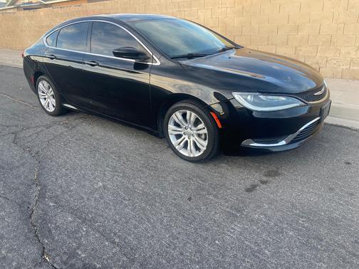 Black 2016 Chrysler 200 Limited
