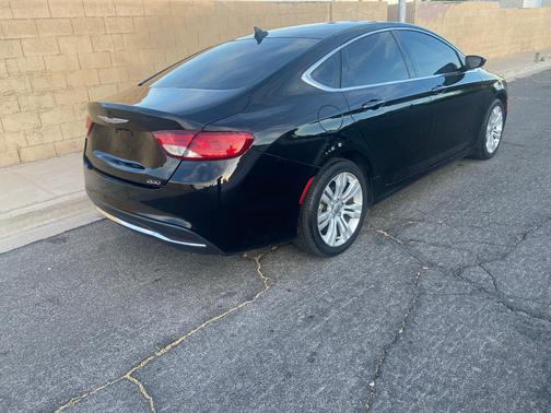 Black 2016 Chrysler 200 Limited