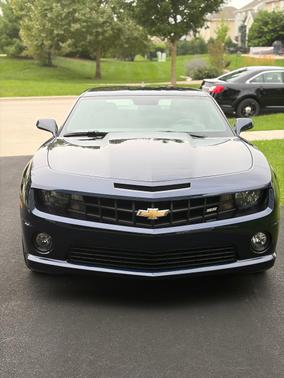 Blue 2010 Chevrolet Camaro 1SS