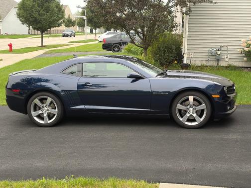Blue 2010 Chevrolet Camaro 1SS