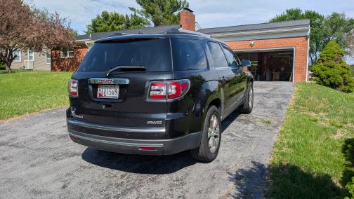 Black 2014 GMC Acadia SLT-2