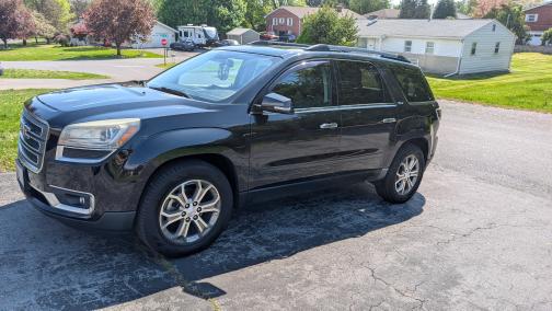 Black 2014 GMC Acadia SLT-2