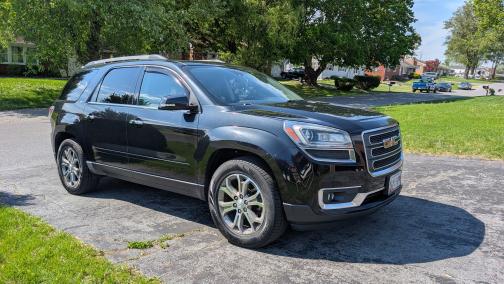 Black 2014 GMC Acadia SLT-2