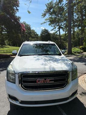 White 2015 GMC Yukon SLT