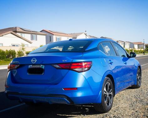 Blue 2023 Nissan Sentra SV