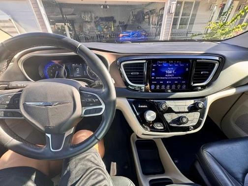 Blue 2017 Chrysler Pacifica Touring-L