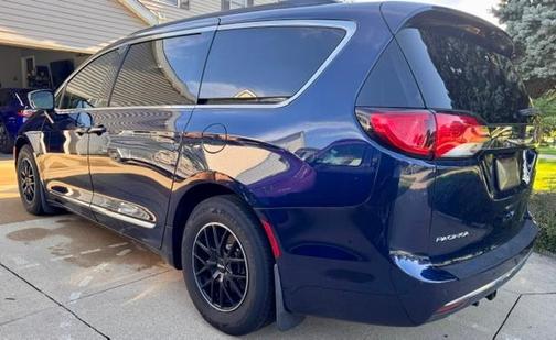 Blue 2017 Chrysler Pacifica Touring-L