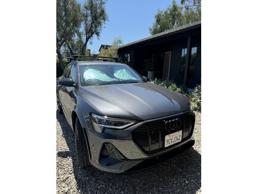 Gray 2022 Audi e-tron S Premium Plus