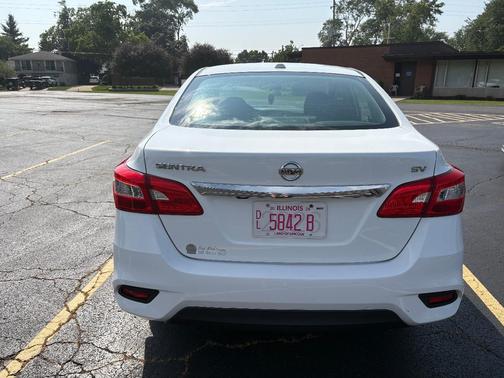 White 2016 Nissan Sentra SV