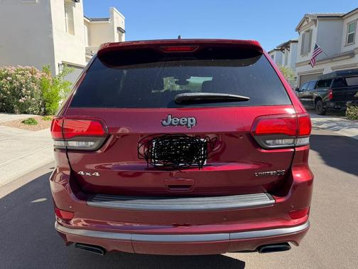 Red 2020 Jeep Grand Cherokee Limited X