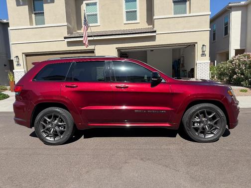Red 2020 Jeep Grand Cherokee Limited X