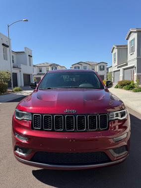 Red 2020 Jeep Grand Cherokee Limited X