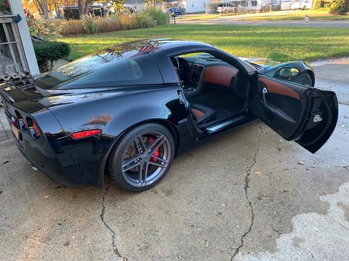 Black 2008 Chevrolet Corvette Z06