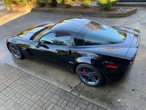 Black 2008 Chevrolet Corvette Z06