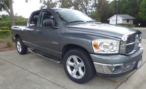 Gray 2008 Dodge Ram 1500 SLT Quad Cab